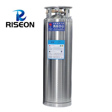 Dpl450-175-2.88 450mm 175L 143kg High-Pressure Cryogenic Dewar