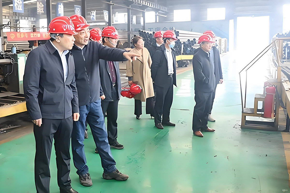 Xu Tao, Party Secretary And Director Of Linyi Municipal Market Supervision Bureau, Visits Shandong Yong'an